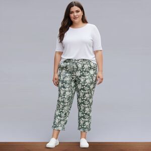 WILDFANG The Essential Trouser Sage Green and Floral, NWT! Size 24W